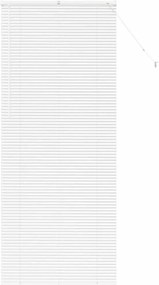 vidaXL Βενετσιάνικες Ρόδες Λευκό 220 x 85 εκ Αλουμίνιο