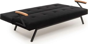 3-Seat Sofa-Bed Zven - Black Black