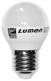 Adeleq Led Λάμπα Σφαιρικό Ε27 3W 230V Ψυχρό 6200Κ 13-271230
