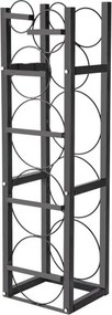 VEVOR Refrigerant Tank Rack Cylinder Tank Rack with 3-30lb and 3 Small Bottles