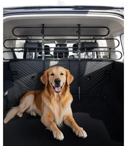 VEVOR Dog Car Barrier Metal Adjustable Pet Barrier Universal-Fit Pet Divider