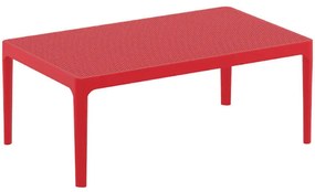 Τραπέζι SKY Κόκκινο PP 100x60x40cm