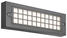 Απλίκα LED Εξωτερικού Χώρου Eurolamp Senario 145-52119 Dark Grey 3CCT