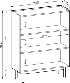 Μπουφές Korpus III - 97.00Χ37.00Χ122.00cm