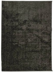 Χαλί ISTAN με Ψηλό Πέλος Γυαλιστερή Ανθρακί Εμφάνιση 240x340εκ. - Ανθρακί