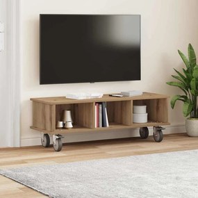 vidaXL Βάση TV Artisan Oak 100 x 35 x 35 εκ Επεξεργασμένο ξύλο