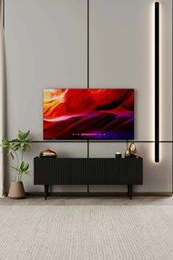 Έπιπλο Τηλεόρασης Μαύρο CLOPRE 140x29x20