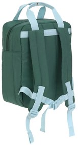 Laessig Tσάντα Πλάτης Square Little Gang dark green