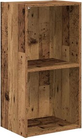vidaXL Βιβλιοθήκη Όψη Παλαιού Ξύλου 40x30x77 εκ. Επεξεργασμένο Ξύλο