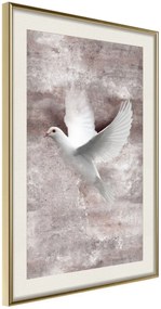 Αφίσα - White Dreams - 40x60 - Χρυσό - Με πασπαρτού