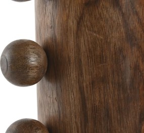 Βάζο Home ESPRIT Ξύλο από Μάνγκο 10 x 10 x 28 cm