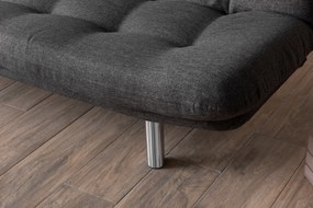 3-Seat Sofa-Bed Misa Small Sofabed - Dark Grey Dark Grey