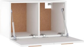 vidaXL Ντουλάπι Τοίχου Λευκό 60 x 36,5 x 35 εκ. από Επεξεργασμένο Ξύλο
