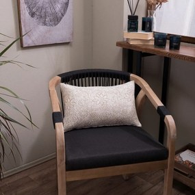 Μαξιλάρι Διακοσμητικό (Με Γέμιση) Mineapolis 01 Ecru Teoran 30X50 Cotton-Acrylic