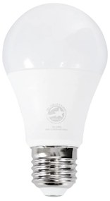 GloboStar 60046 Λάμπα LED E27 A60 Γλόμπος 10W 970lm 260° AC 220-240V IP20 Φ6 x Υ11cm Φυσικό Λευκό 4500K Dimmable - 3 Years Warranty