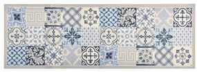 vidaXL Πατάκι Κουζίνας Σχέδιο Μωσαϊκό Πλενόμενο 45 x 150 εκ.