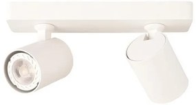 Σποτ Φωτιστικό Οροφής Aλουμίνιο H11 Φ25 Eurolamp-144-60001-Λευκό 144-60001