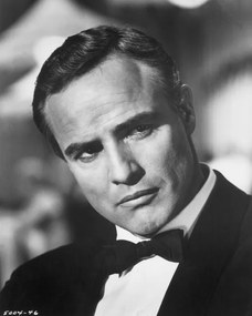 Φωτογραφία Serious Brando, Hulton Archive