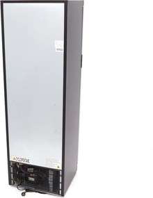Freezer - 400L - Black - with Glass Door