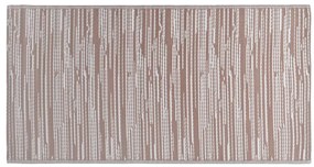 vidaXL Χαλί εξωτερικού χώρου ARAKIL καφέ 190x290 cm PP