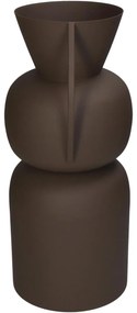 Βάζο ArteLibre Καφέ Μέταλλο 19x15.5x34cm