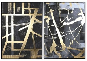 Καμβάς Home ESPRIT πολυστερίνη Καμβάς 103 x 4,5 x 143 cm