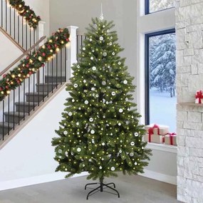 vidaXL Τεχνητό Χριστουγεννιάτικο Δέντρο 300 cm 300 LED Θερμό λευκό