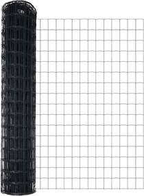 vidaXL Τεντώτο με στήριγμα Γκρι 1,2 x 10 m Ατσάλι