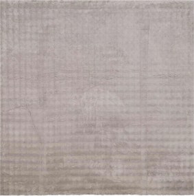 vidaXL Χαλιά χώρου τετράγωνο SIROLO Άμμος 200 x 200 cm Πολυεστέρας