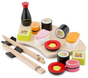 Παιδικό Παιχνίδι Μίμησης Sushi Set CT10593 3 Ετών + 29x16x6cm Multi New Classic Toys