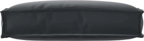 vidaXL Μαξιλάρι Μαύρο 60 x 40 x 12 cm Ύφασμα Όξφορντ