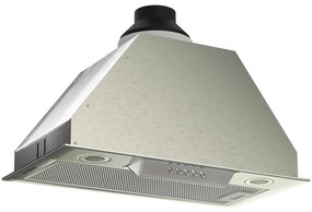 Εντοιχιζόμενος απορροφητήρας Hyundai HHD22-GD5260X με πλάτος 52cm και απορροφητική ισχύ 550 m³/h - Inox