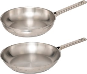 Ανοξείδωτα Τηγάνια (Σετ 2τμχ) F-V Frying 204614