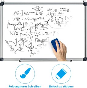 Costway  Πολυλειτουργικός Μαγνητικός Πίνακας Whiteboard με Αξεσουάρ ST39497