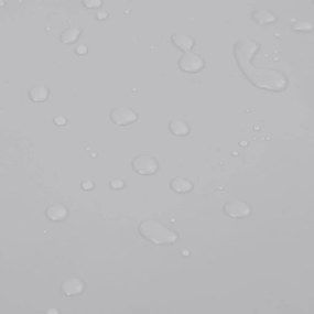 vidaXL Μουσαμάς Γκρι 2,5 x 4,5 μ. 650 γρ./μ²