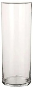 Βάζο Γυάλινο Carly 02.1027033 19x48cm Clear Glass