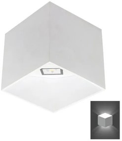 Απλίκα Φωτιστικό Τοίχου LED 6W 3000K Λευκό 5885 Spotlight-5885-Λευκό 5885