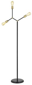 φωτιστικό δαπέδου hug μαύρο μέταλλο 30x170cm - art-14780019