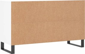 vidaXL Παπουτσοθήκη Λευκή 102x36x60 εκ. από Επεξεργασμένο Ξύλο