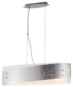 Φωτιστικό Οροφής - Ράγα I-Paris/S4 E27 120x75x20 Silver Luce Ambiente Design