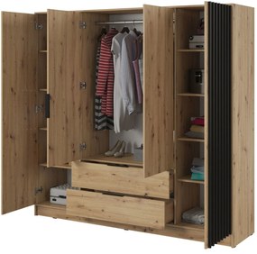 Ντουλάπα Nolan Τετράφυλλη-Fusiko