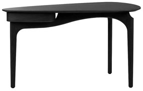 Γραφείο Duende 5117 130x67.1x74cm Black Oak Black Umage