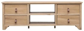 vidaXL Έπιπλο Τηλεόρασης 115 x 30 x 40 εκ. από Ξύλο Παυλώνιας