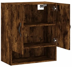 vidaXL Ντουλάπι Τοίχου Καπνιστή Δρυς 60x31x70 εκ. Επεξεργασμένο Ξύλο