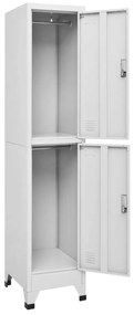 VidaXL Φοριαμός 38 x 45 x 180 εκ. με 2 Τμήματα