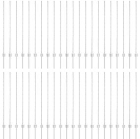 vidaXL Μεταλλικές Στήλες Φράχτη Ασημί 44 pcs Ασημί