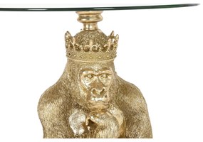 Βοηθητικό Τραπέζι Home ESPRIT Χρυσό 60 x 60 x 59 cm