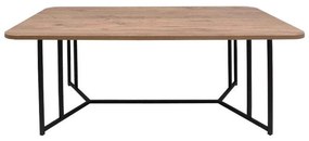 Τραπεζάκι Σαλονιού 835-223-273 115x68x45cm Oak-Black