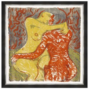 Κάδρο Love Scene FA13428 80x90cm Multi MindTheGap Κάθετοι Wood, Acrylic