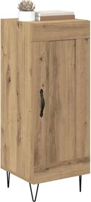 vidaXL Πλαϊνό γραφείο Artisan Oak 34,5 x 34 x 90 εκ.
